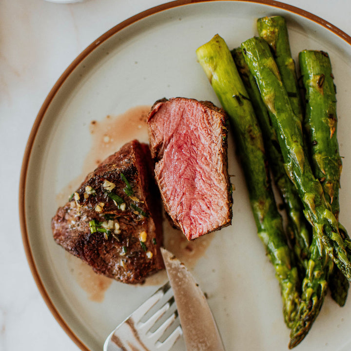 organic beef tenderloin steak