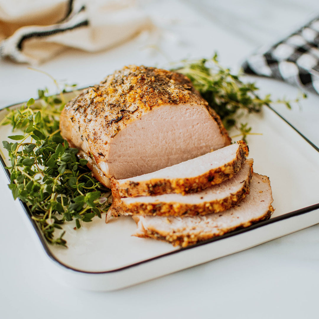 organic pork loin roast