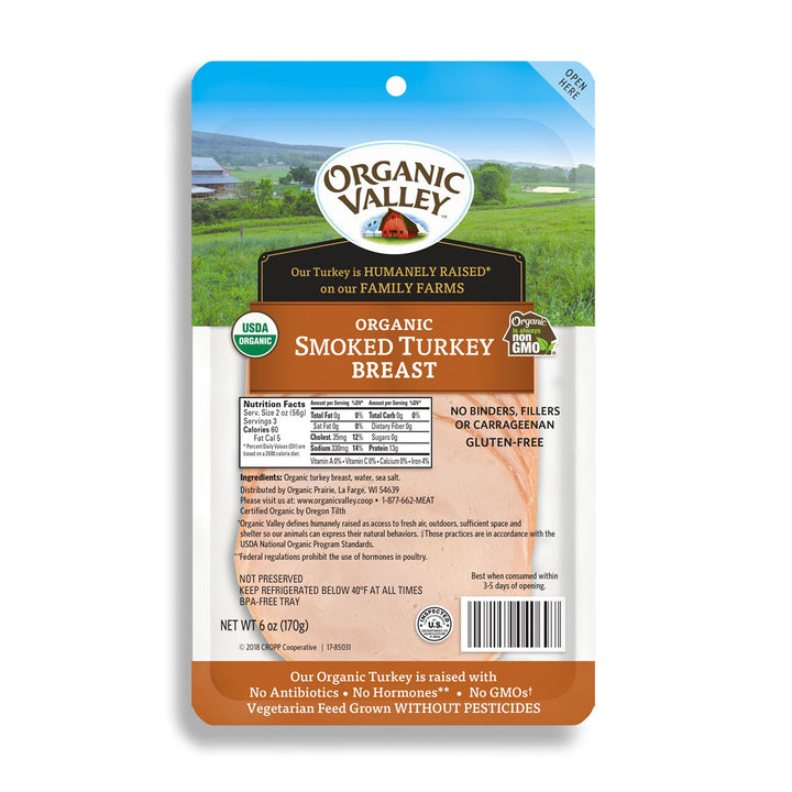 organic smoked turkey deli meat