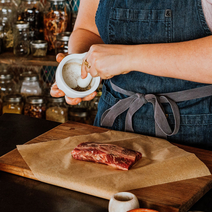 organic flat iron steak